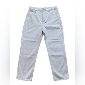 Abercrombie & Fitch Curve love ultra high rise ankle straight Jean size 32/14